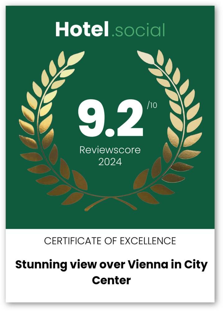 Stunning View Over Vienna In City Center Apartamento Exterior foto